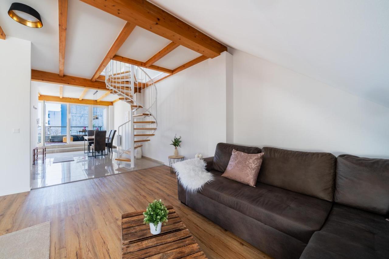 Apartmán Stylisches Penthouse Zentral Balkon 75M2 Nflx Hannover Exteriér fotografie